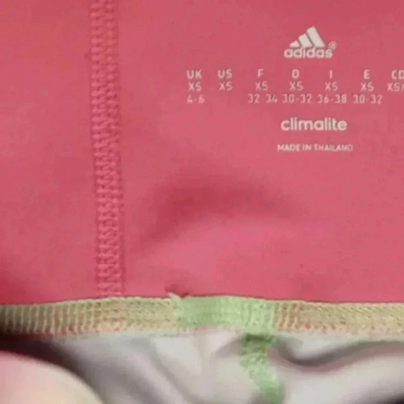 Adidas Multicoloured Capri  Tights Size XS - Picture 6 of 7